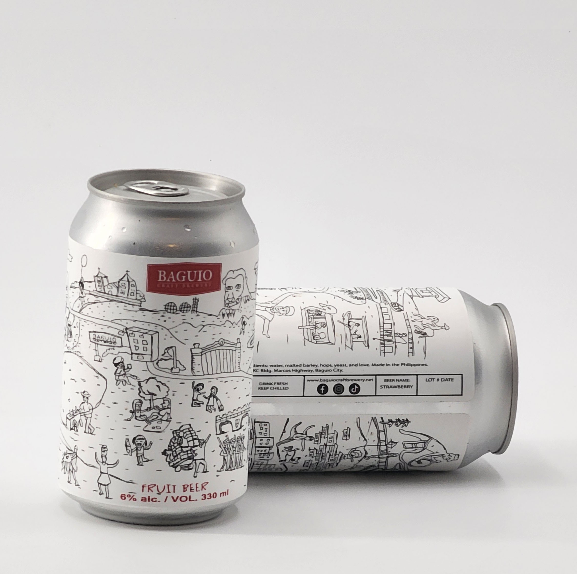 BCB Strawberry beer